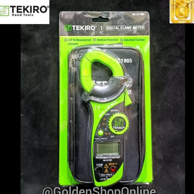 Tekiro Digital Clamp Meter / Tang Amper Digital Merk Tekiro