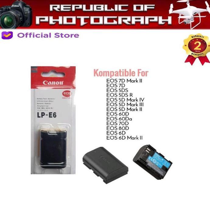 BATERAI CANON LP-E6 / BATERAI CANON LP-E6 / CANON LP E6
