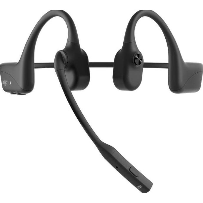 Promo Shokz Bone Conduction OpenComm 2 - Black Diskon