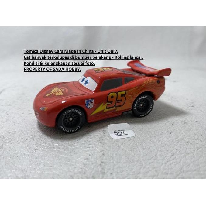 TOMICA DISNEY CARS C-15 LIGHTNING MCQUEEN WGP UNIT ONLY S2025