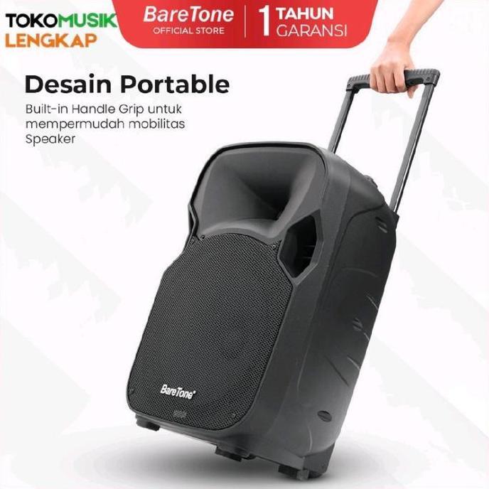 Promo Baretone Speaker Portable MAX12AL Speaker Bluetooh 12inch Speaker Portable Baretone MAX 12AL D