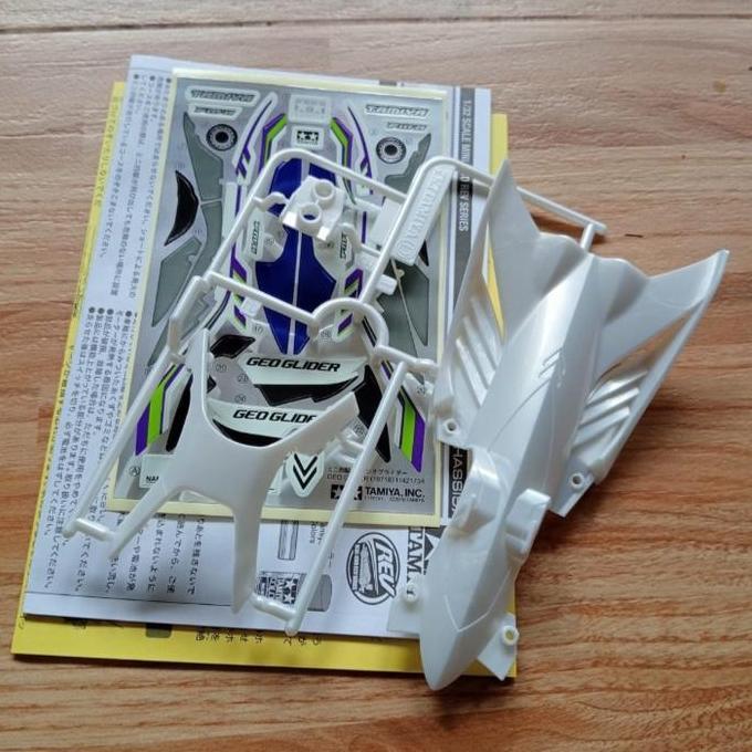TAMIYA BODY SET GEO GLIDER ORIGINAL LOSSEKIT