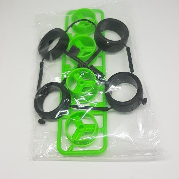 tamiya velg large 3 spoke green