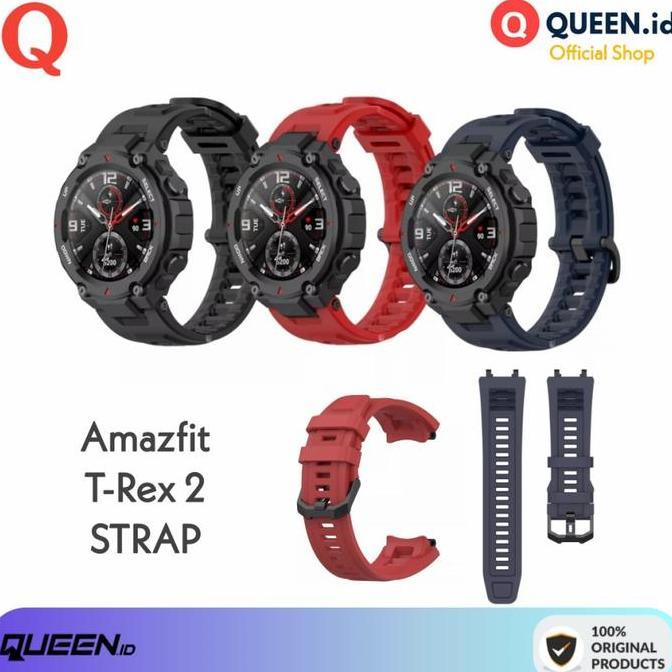 STRAP AMAZFIT TALI JAM - STRAP AMAZFIT T-REX 2 - REPLACEMENT TREX 2 TALI SILIKON READY