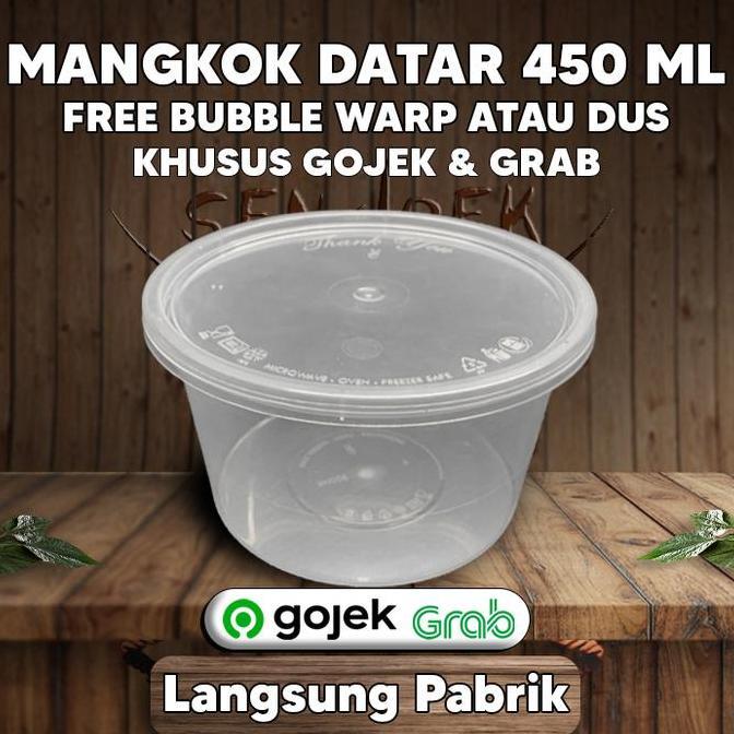 Thinwall Mangkok Mangkuk Plastik 450 ml / Thinwall Bowl 450 ml