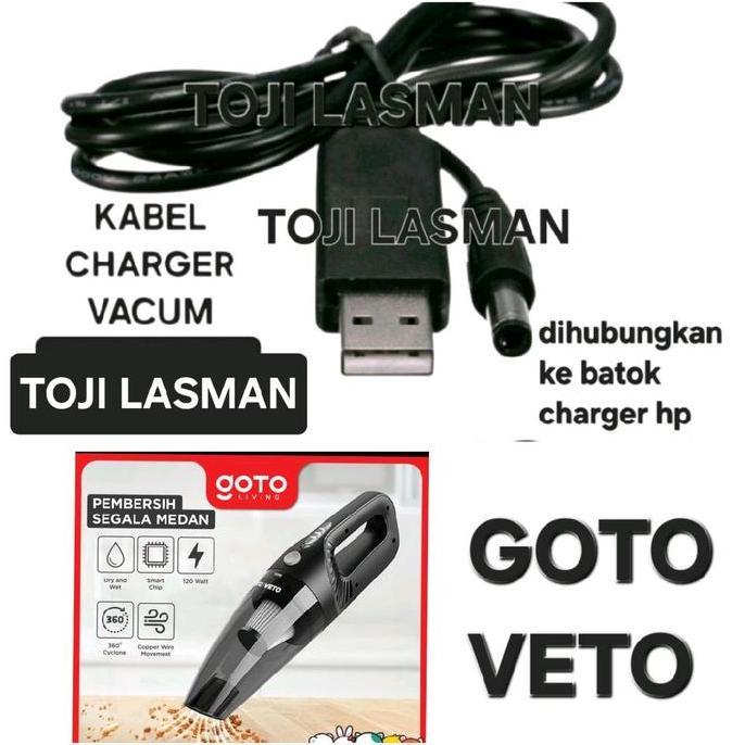 HIMAX KABEL CHARGER VACUM CLEANER GOTO VETO MOBIL KABEL CHARGER VACUUM CLEANER HANDOO KABEL CHARGER 
