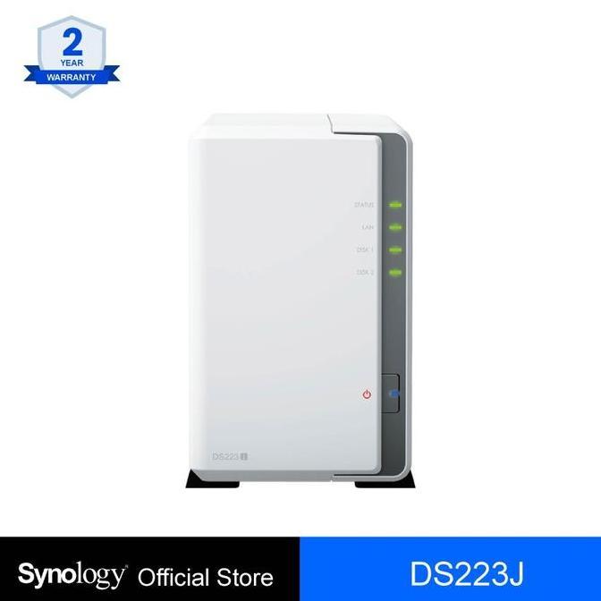 Nas Synology Ds223J Diskstation 2-Bay Nas Server Storage Cloud Ds 223J