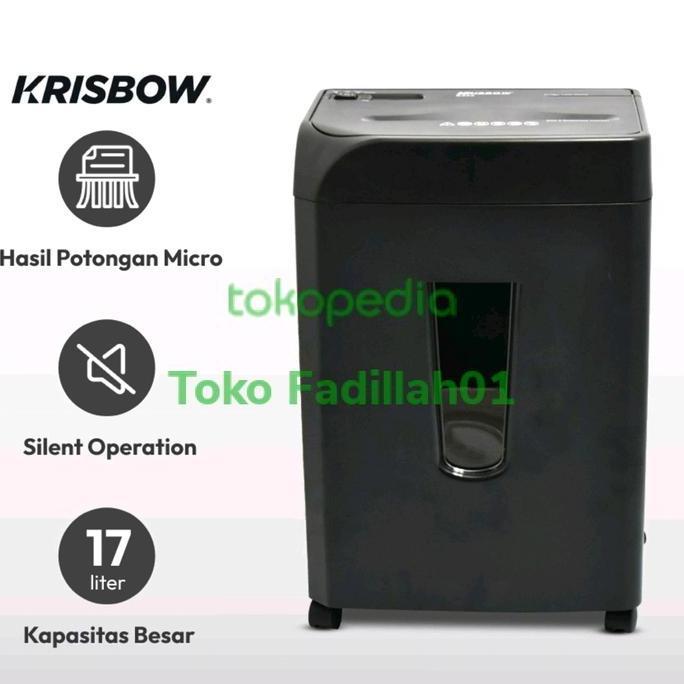 KRISBOW paper shredder office s333 / mesin penghancur kertas krisbow