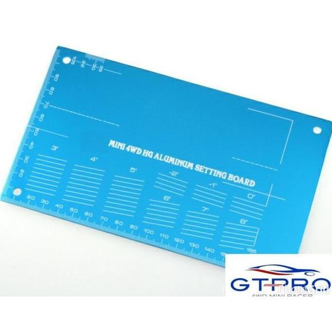 REP TAMIYA 94823 HG ALUMINUM SETTING BOARD SKY BLUE