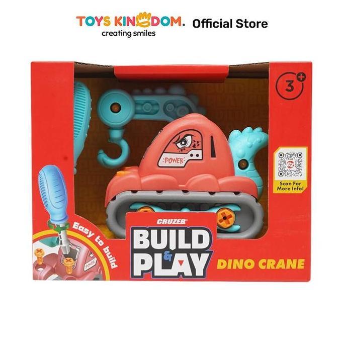 Toys Kingdom Cruzer Set Build & Play Dino Crane