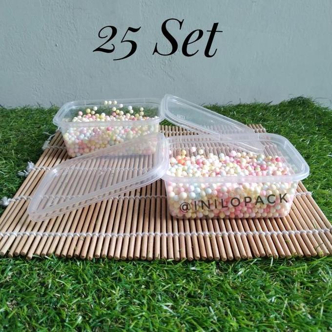 Thinwall DM 200ml Rect / Kotak Makan DM 200 ml