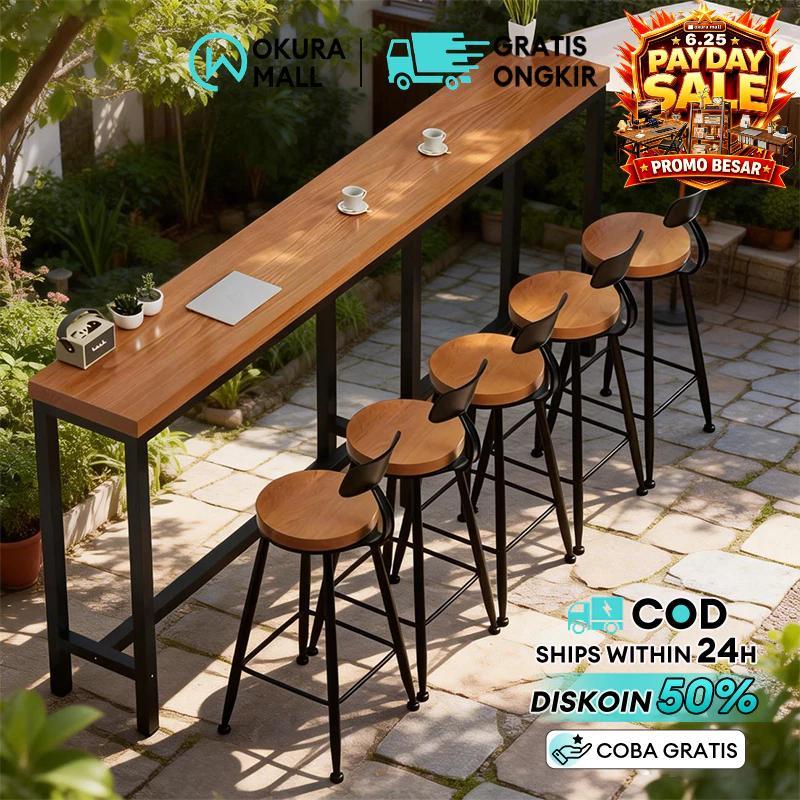 Meja Bar Minimalis Meja Kopi Teras Meja Cafe Meja Panjang Meja Barista  Meja Kopi Meja Makan