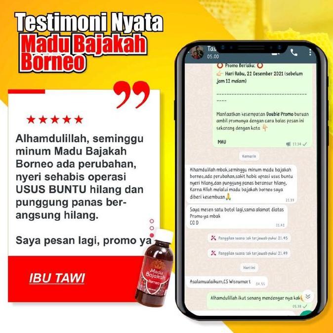 Dry- Madu Bajakah Borneo By Teuku Wisnu Herbal Alami