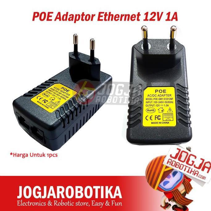 Poe Adaptor Ethernet 12V 1A Adator 12V 1000Ma