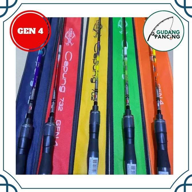 TERBARU - Rod / Joran Pancing UL Relix Nusantara CAPUNG GEN 4 622 662 702 732 762