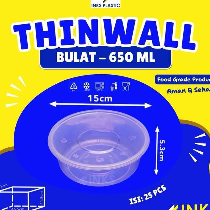thinwal round 650 ml