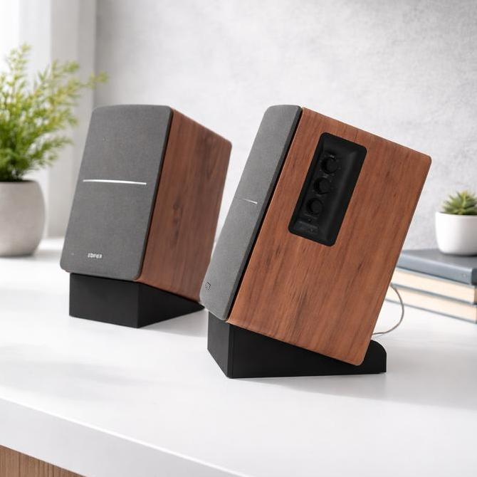 Stand Speaker Edifier R1280T / R 1280 T / R1280DB Hitam Diskon