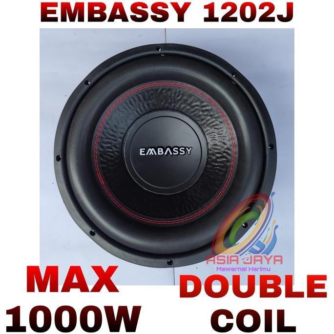 SUBWOOFER EMBASSY ES 1202J ES1202J Speakers Diskon