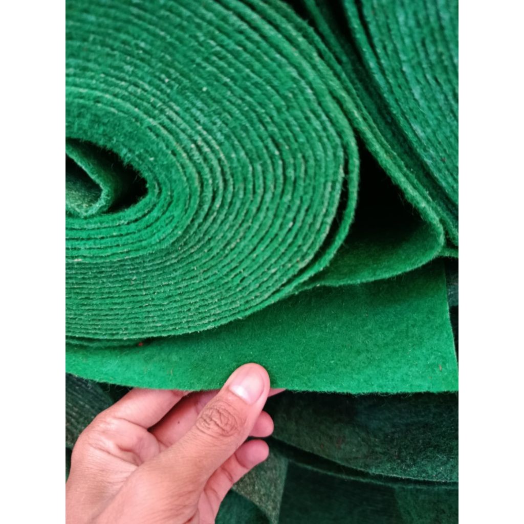 karpet bludru meteran polos NEW baru uk 3x3 - 3x4 - 3x5 Meter