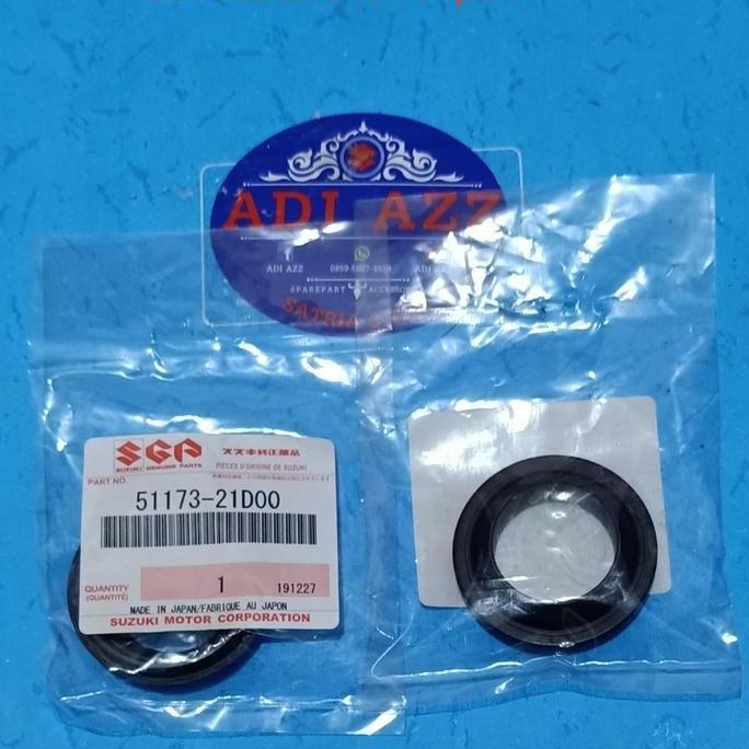1Pcs Seal Debu As Shock Depan Satria 2Tak Lumba Hiu Lscm Original Sgp 51173-21D00