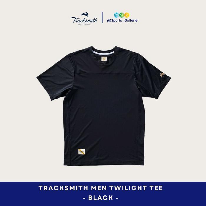 CUCI GUDANG - Tracksmith Men Twilight Tee Black
