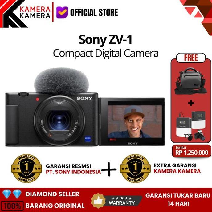 Sony ZV1 / Sony ZV -1 Kamera Vlog Compact Digital Camera