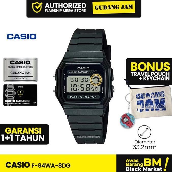 Casio General F-94WA-8DG F-94WA F-94 F94WA F 94WA Watches