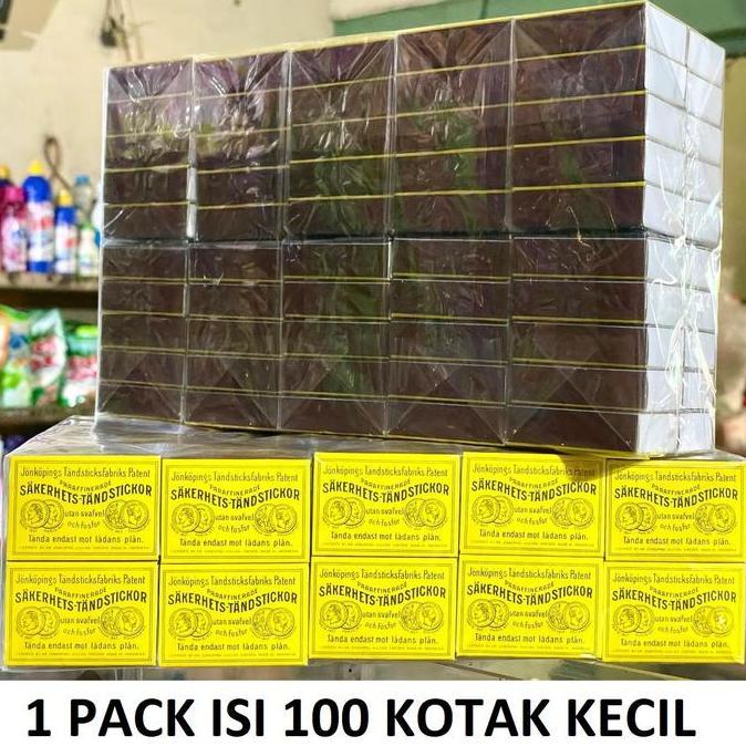 Cellme- Korek Api Kayu Dolar Balon Dollar Isi 100 Box Kecil