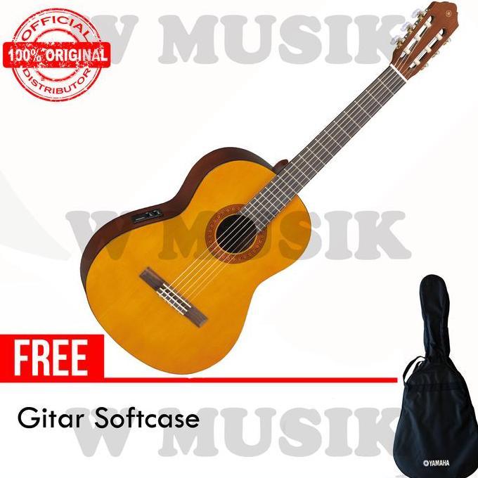 Yamaha Gitar Akustik CX40 / CX-40 / CX 40 - Natural + Softcase