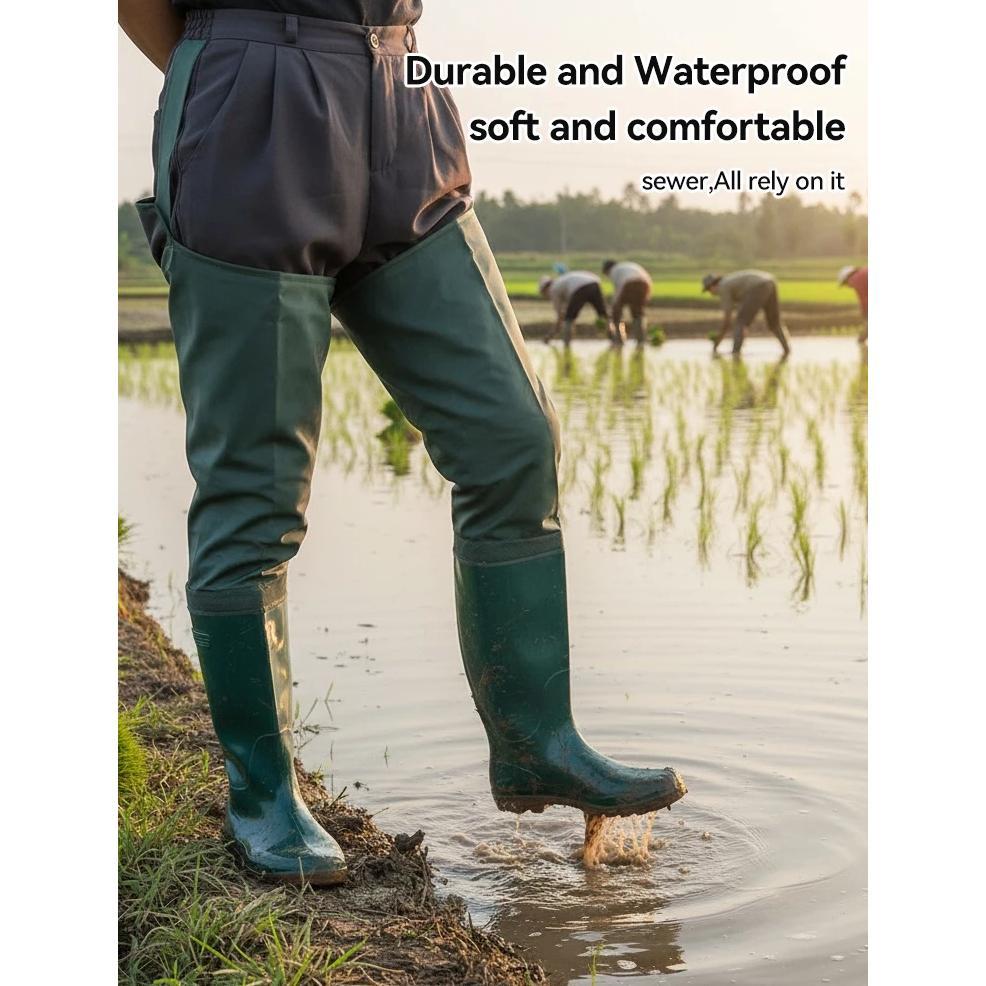Sepatu Boots Pria Anti Air Sepatu Boot Petani Sawah Panjang Sepatu Boots Boot But Karet Pria Pertani