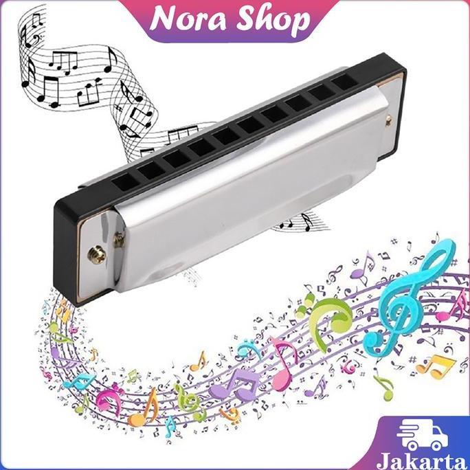 DJARNOE Harmonika Swan Harmonika Diatonic Harmonika Alat Musik Anak Harmonika Blues Harmonika 10 Hol