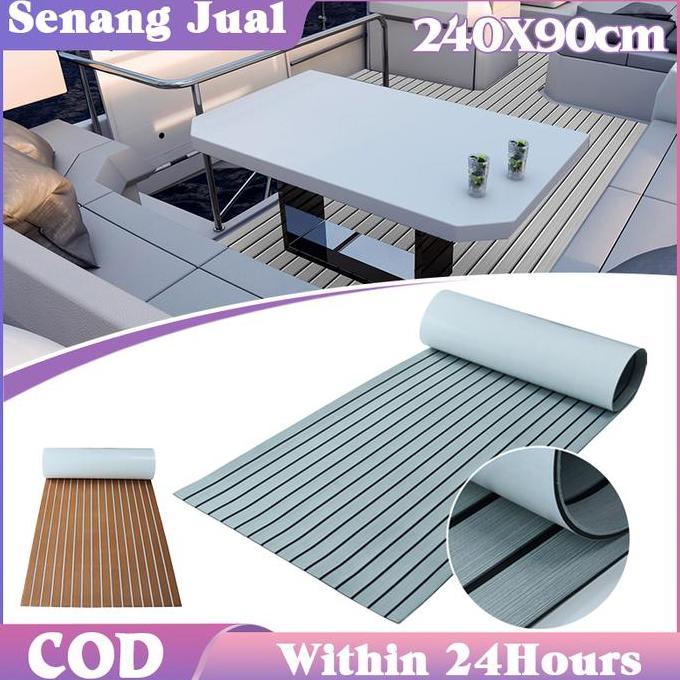 TULUNGGO 240X90CM Marine Boat Flooring Matras Anti Selip Eva Laut Karpet Kapal Flooring Outdoor