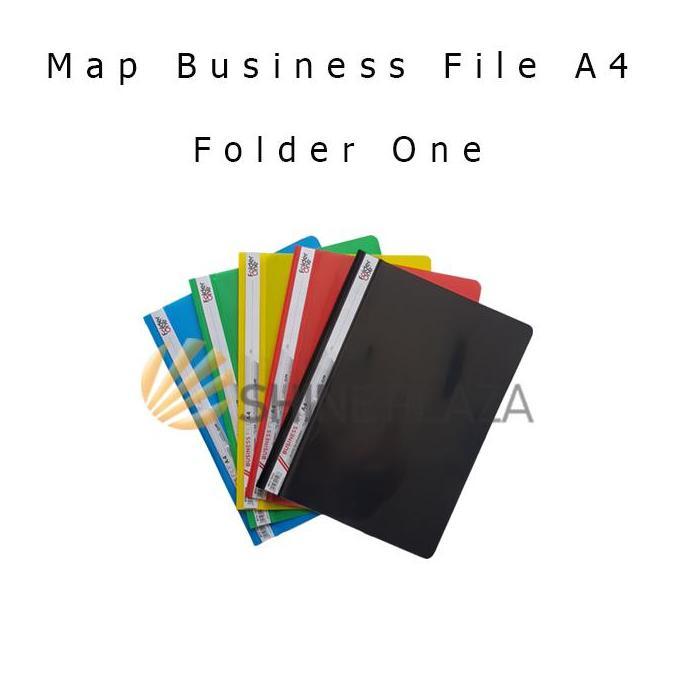 Goodseller- Map Business File Plastik A4 Folder One Plastic Snelhecter Dokumen A4 Murah
