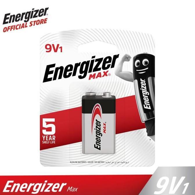 Yohoho- Energizer 9 Volt / Baterai Energizer 9V / Kotak