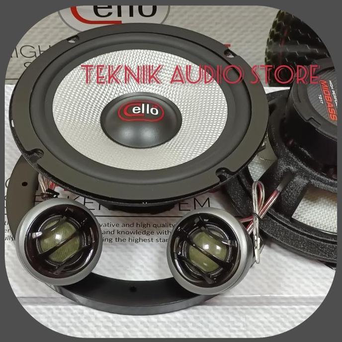 Promo Speaker Midbass Cello TG 17 plus Dome Tweeter custom 50mm Diskon