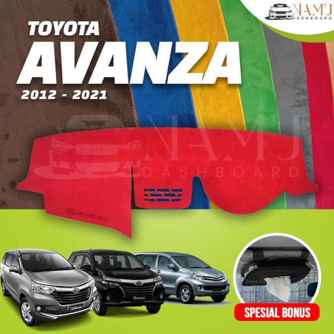 ALAS BULU DASHBOARD MOBIL NEW AVANZA - COVER KARPET PELINDUNG DASBOR TOYOTA 2012 2014 2016 2018 2021