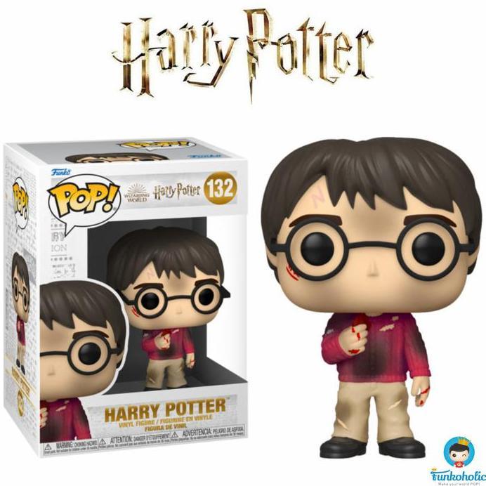 Funko Pop Harry Potter 20Th - Harry Potter With Sorcerer'S Stone #132