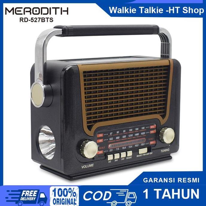 Merodith 527BTS Radio Portable 3-in-1 FM/AM/SW