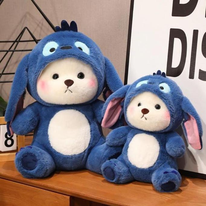 Boneka Teddy Bear Lucu XL 45cm Cosplay Stich Lotso Boneka Plush BSD