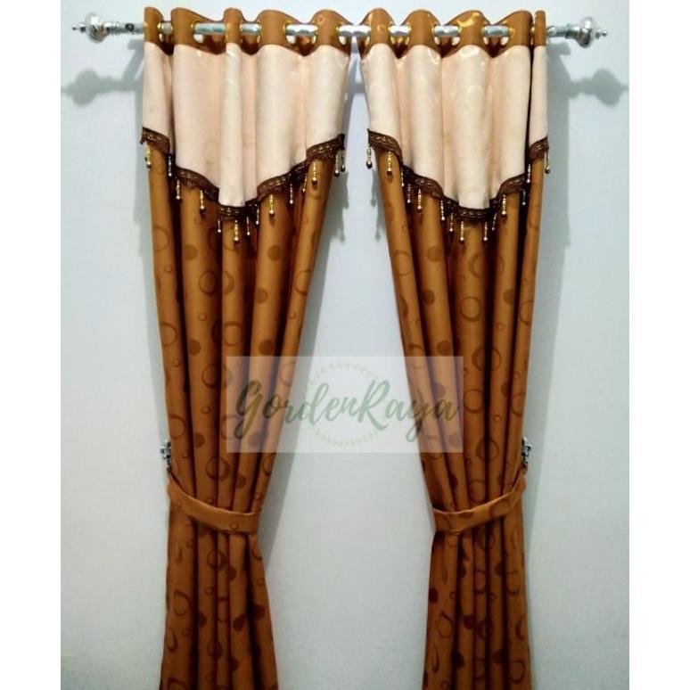 PROMO GORDEN PONI RENDA KRISTAL TIRAI JENDELA PINTU PONI RENDA KRISTAL EMBOS MURAH
