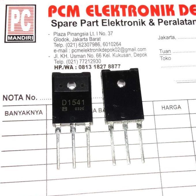 D1541 2SD1541 2 SD1541 D 1541 2SD 2 SD TRANSISTOR TO247 TO-247 PCMED