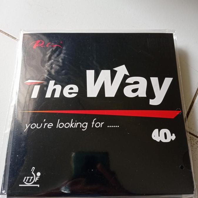 NEW KARET TENIS MEJA PALIO THE WAY 40+ ORIGINAL