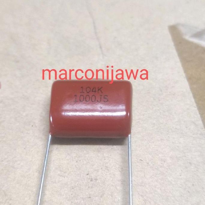 kapasitor milar 104 1000V 104 1000JS japan