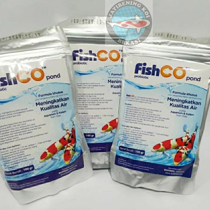 FISCHO 100GR PROBIOTIK NITROBACTER PENJERNIH AIR BAKTERI PENGURAI