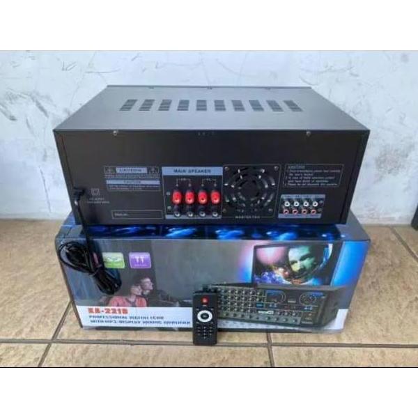 POWER MIXER BLACKSPIDER 4 CHANNEL BLUETOOTH USB SD