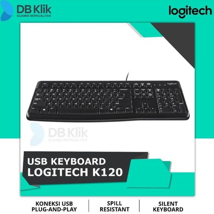 Pilihan - Keyboard Logitech K120 Usb - Logitech Keyboard K120