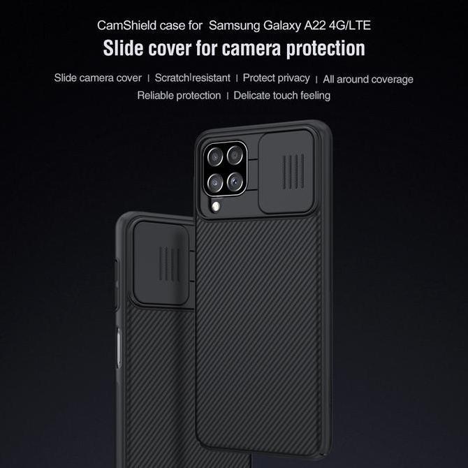 Nillkin Casing CamShield Hard Case Samsung Galaxy A22 4G LTE / A22 5G