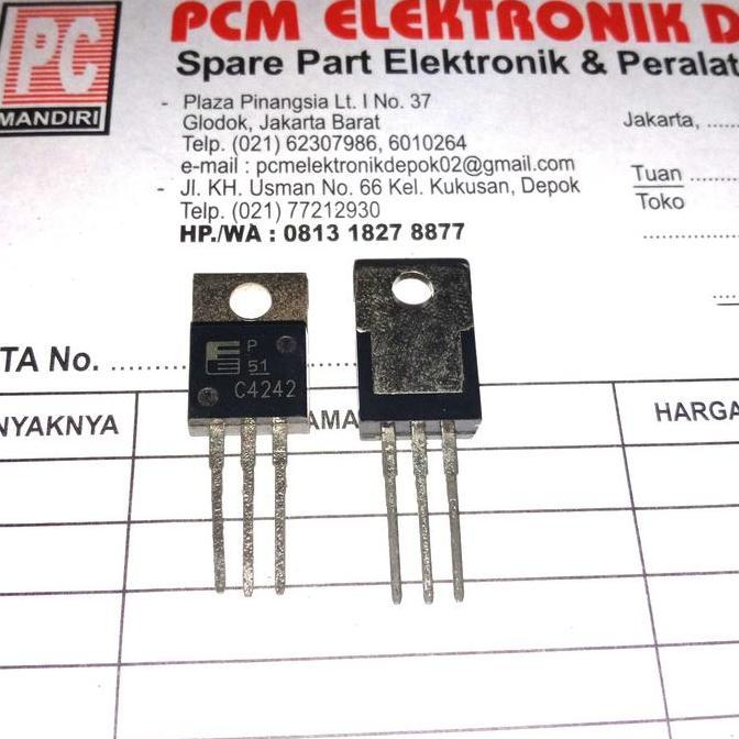 C4242 C 4242 2SC4242 2SC TR TRANSISTOR TO220 TO-220 PCMED