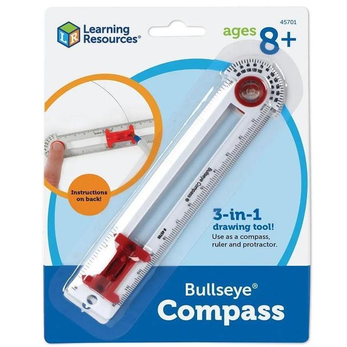 LEARNING RESOURCES BULLSEYE COMPASS