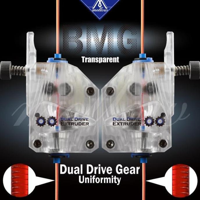 NEW Mellow Bowden Extruder NF Bmg Extruder Btech Dual Drive Extruder